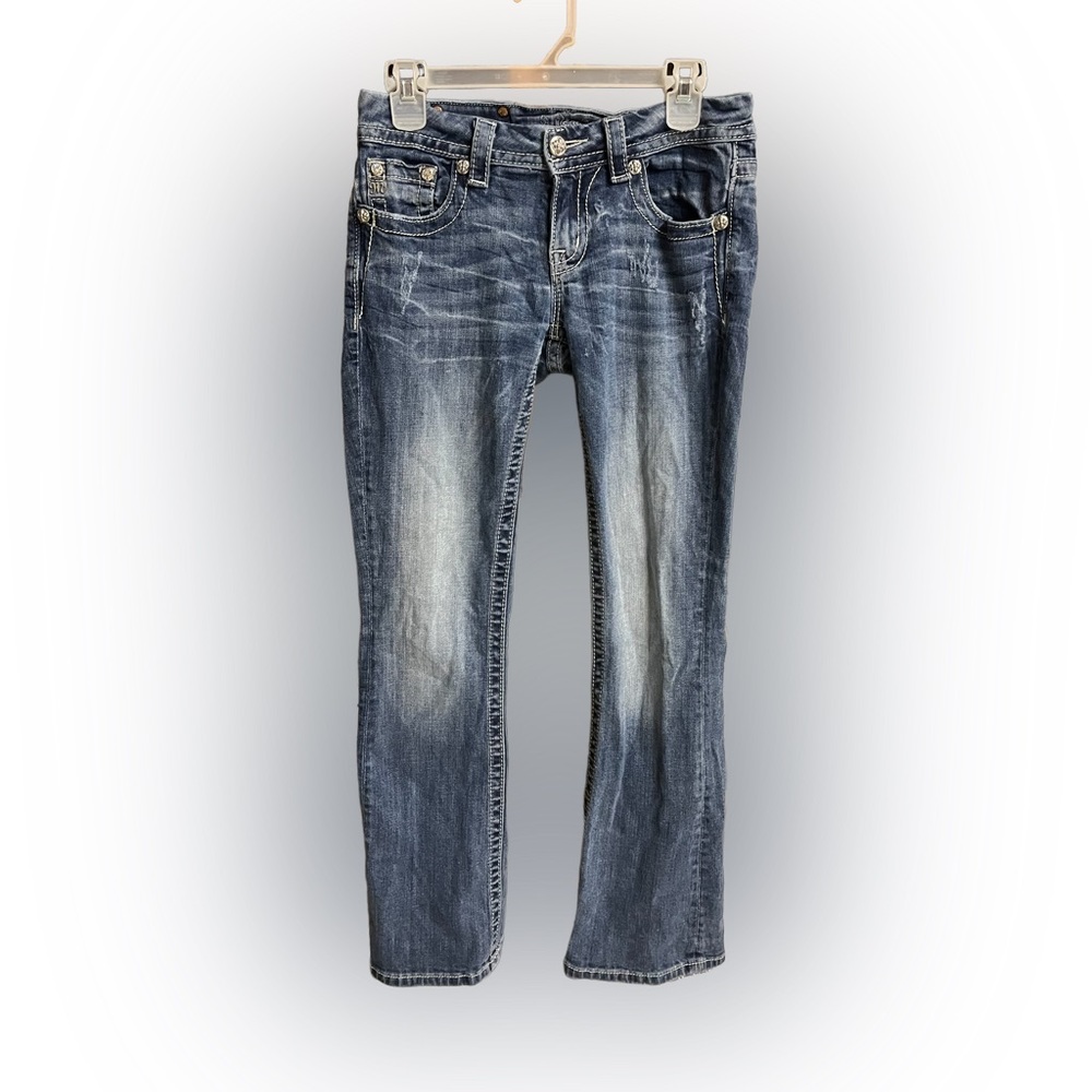 Miss Me jeans. Size 27. Gently worn.
